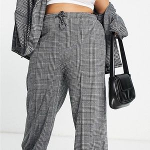 Plus ASOS wide leg jersey pants